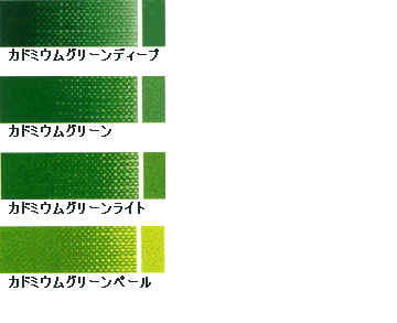【メール便対応/12本まで】クサカベ油絵具　グリーン系　【E】　6号チューブ