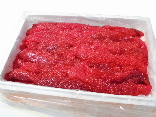 紅鮭筋子(すじこ)醤油漬 2kg送料無料