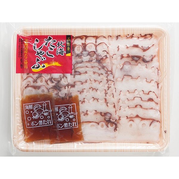 たこしゃぶ （140g たれ30g×2）×1個北海道産ミズダコ