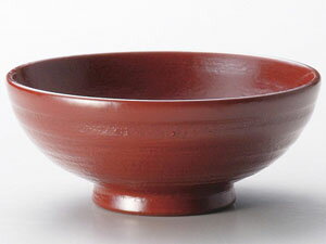 【越前漆器】地の粉　飯椀（大）　古代朱　1客/ごはん茶碗・飯椀・お椀・漆器・ギフト・贈り物・プレゼント・御祝