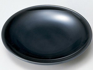 【越前漆器】　4.5銘々皿　黒　5枚セット/漆器・おもてなし・御祝・ご祝儀・ギフト・贈り物・お茶会・御祝返し・御礼・銘々皿