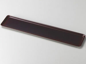 【越前漆器】　尺6センタートレー雪斎型　溜/内祝い・御祝・御礼・お返し・おもてなし・来客用