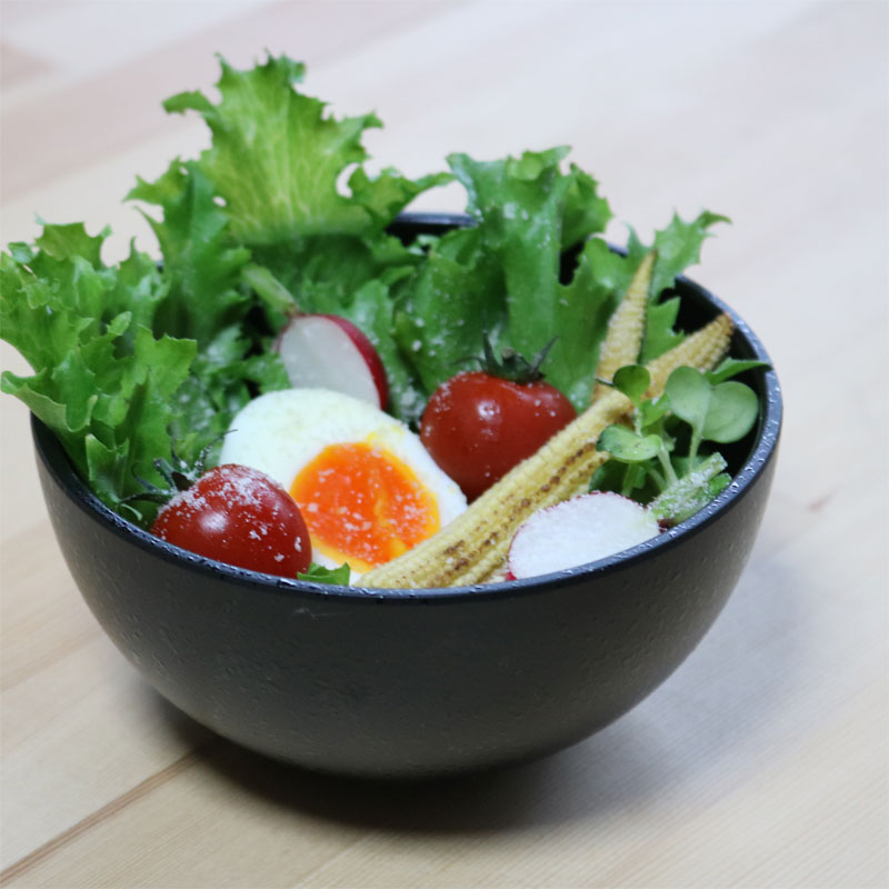 Rakuten - 黒　ストーンボール　/　サラダや鍋物の取り分け皿などに