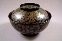 最高級 春秋蒔絵付椀 (内金箔) 5客組