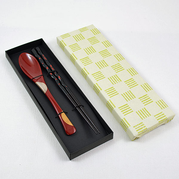 おひとり用箸スプーンギフトセット(名入れなし)