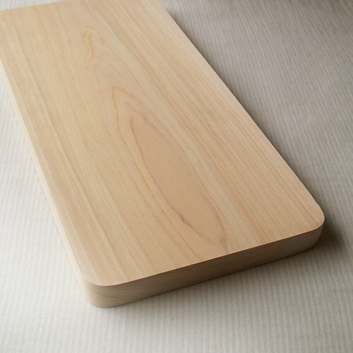 ひのき 一枚板 まな板 「かどまる」(大)2.5cm×21cm×43cm国産 上質 桧 檜 木製 木 カッティングボード 角丸 おしゃれ
