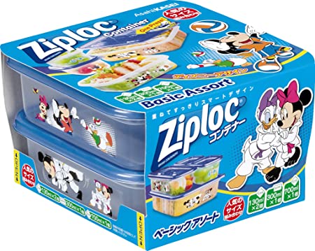 ジップロック コンテナー ベーシックアソート ミッキーフレンズ 2020のサムネイル