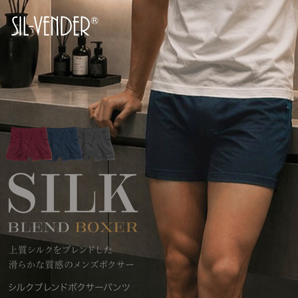 Other - ボクサーパンツ シルク レーヨン 送料無料 ボクサーブリーフ デリケートゾーン 蒸れにくい ストレッチ 大きいサイズ 無地 トランクス パンツ メンズ 絹 下着 シルクショーツ 涼感 夏 敏感肌 低刺激 通気 快適 滑らか