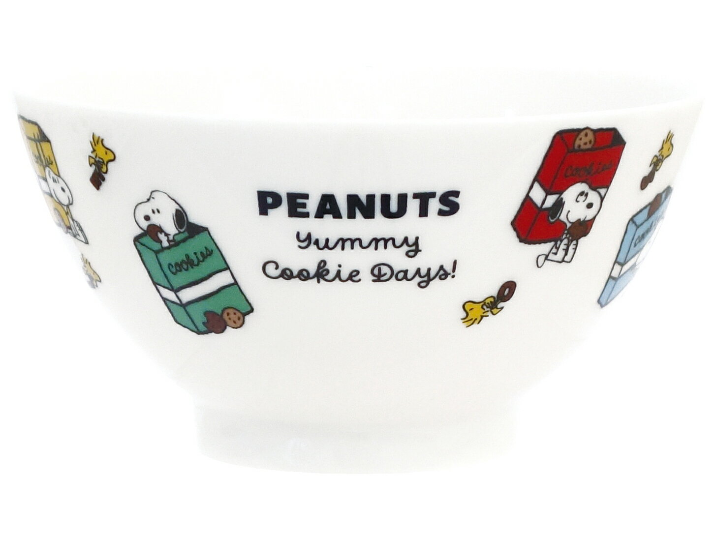 乐天商城 - 茶碗【スヌーピー クッキーシリーズ ライスボウル】おしゃれ かわいい 食器 キャラクター【金正陶器】