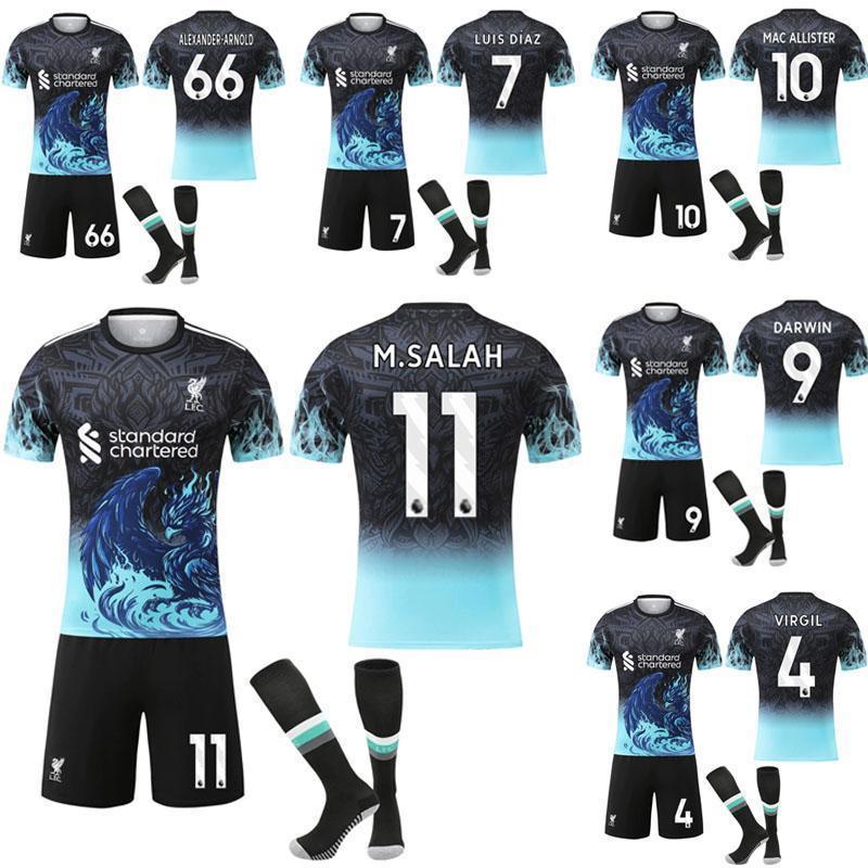 リヴァプール サラー ユニフォーム サラー背番号11 リバプール ホーム 24/25 子供 ユニフォーム