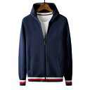メンズ パーカー 長袖 秋服 ジップアップパーカ 冬服 ファスナー フード付き 配色 ライン入り スリム スタイリッシュ 通勤 通学 スウェット 羽織り アウタ...