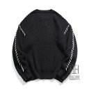 セーター メンズ ニット 長袖 丸首 プルオーバー クルーネック カッコイイ カジュアル ストリート レディース 男女兼用 暖かい スタイリッシュ クリスマス ...