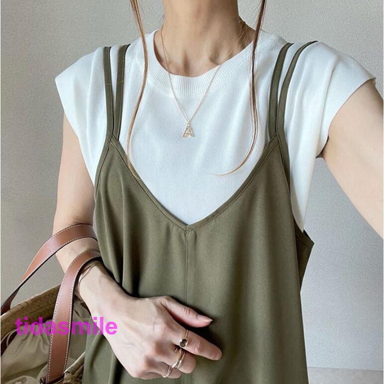 ジャンパースカート サロペット キャミワンピース レディース 夏 マーメイド裾 キャミソールワンピース フレア ロングワンピース オールインワン