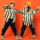 キッズ ダンス衣装 HIPHOP ヒップホップ 2点セット 男の子 女の子 ガールズ ジャズダンス ステージ衣装 練習着 演出服