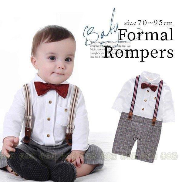 子供服 フォーマル ベビー キッズ 男の子 カバーオール ロンパース お食い初め 結婚式 お宮参り 七五三 記念日 節句