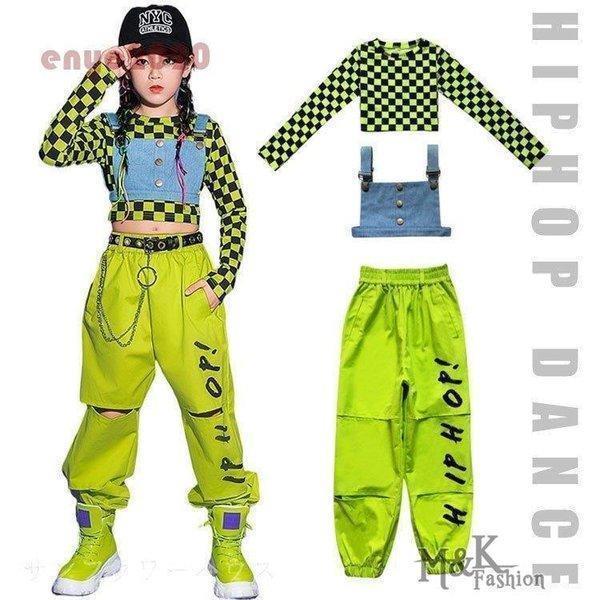 商品内容：柄シャツ、ベスト、パンツカラー：画像色素材：ポリエステル、その他キーワード：キッズ ダンス衣装 へそ出し ヒップホップ 女の子 チアガール チェック柄 トップス シャツ ベスト パンツ 蛍光色 グリーン HIPHOP ジャズダンス 子供 ステージ衣装 韓国 団体服 ジュニア 応援団 イベント 発表会 文化祭 演出服 体育祭 120-170cm キッズダンス ジュニア 女の子 トップス パンツ ベスト ヒップホップ 韓国 団体 HIPHOP ダンス衣装 高校生 小学生 中学生 イベント 120 130 140 150 160 170注意事項：※サイズは1-3cm誤差があります、予めご了承してください。※万一在庫切れの場合はご了承ください。