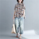 トップス レディース Tシャツ 半袖 カラー カットソー レディース 体型カバー 夏 プルオーバー 大きいサイズ