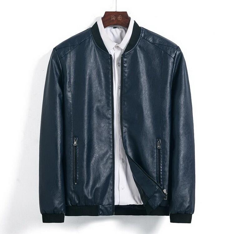 レザージャケット メンズ 革ジャン ジャケット PUレーザー