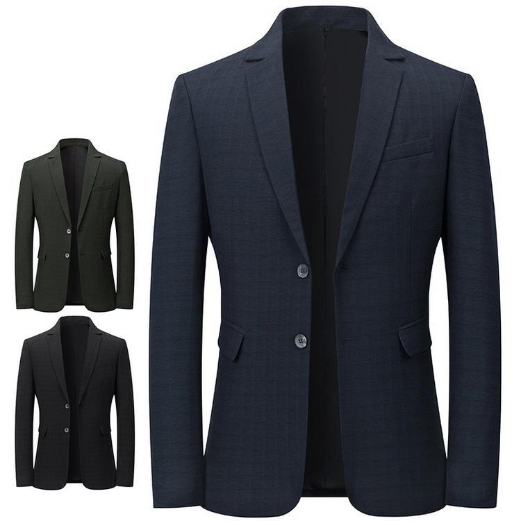 ジャケット スーツジャケット テーラードジャケット ブレザー ビジネスジャケット 2ツボタン メンズ カジュアル 通勤
