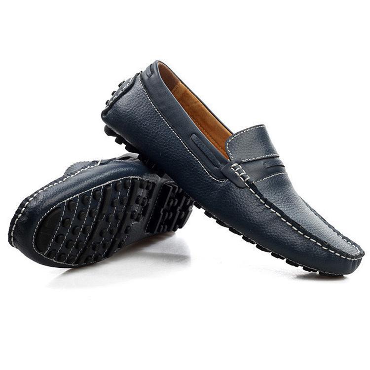 メンズドライビングシューズ　本革　牛革　メンズシューズ　春夏秋冬　オールシーズン　スリッポン　ロ..