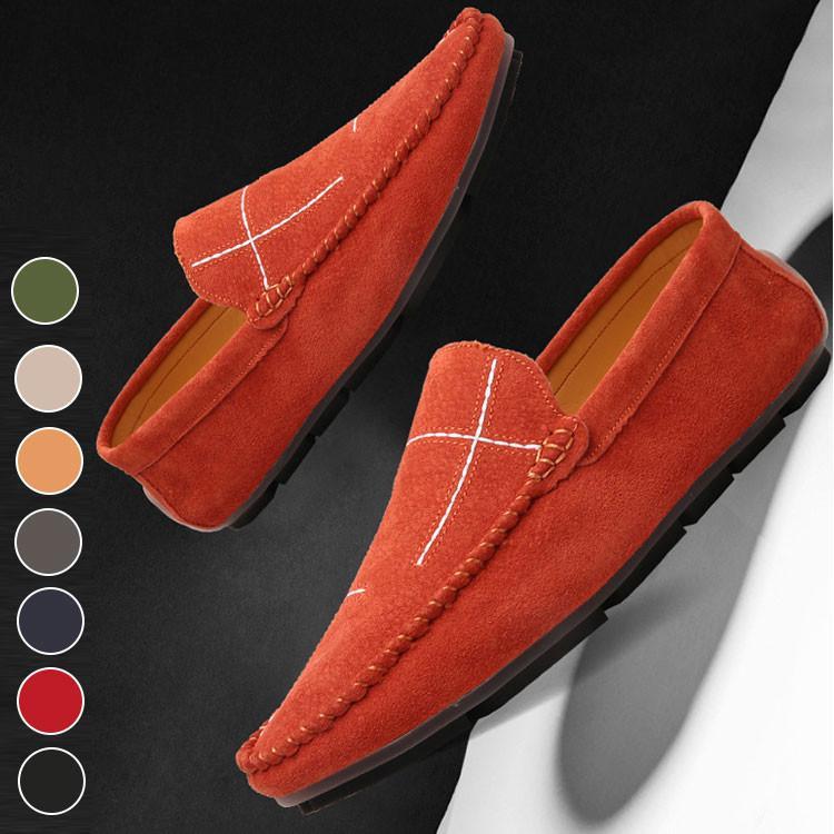 Men's driving shoes, men's shoes, spring/summer/autumn/winter, slip-on, loafers, low-cut, men's leather shoes, men's dress shoes.