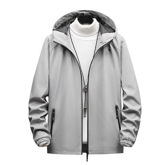 春 メンズパーカー メンズジャケット フード付き アウター ジャケット ショート丈 コートメンズ 長袖 メンズファッション