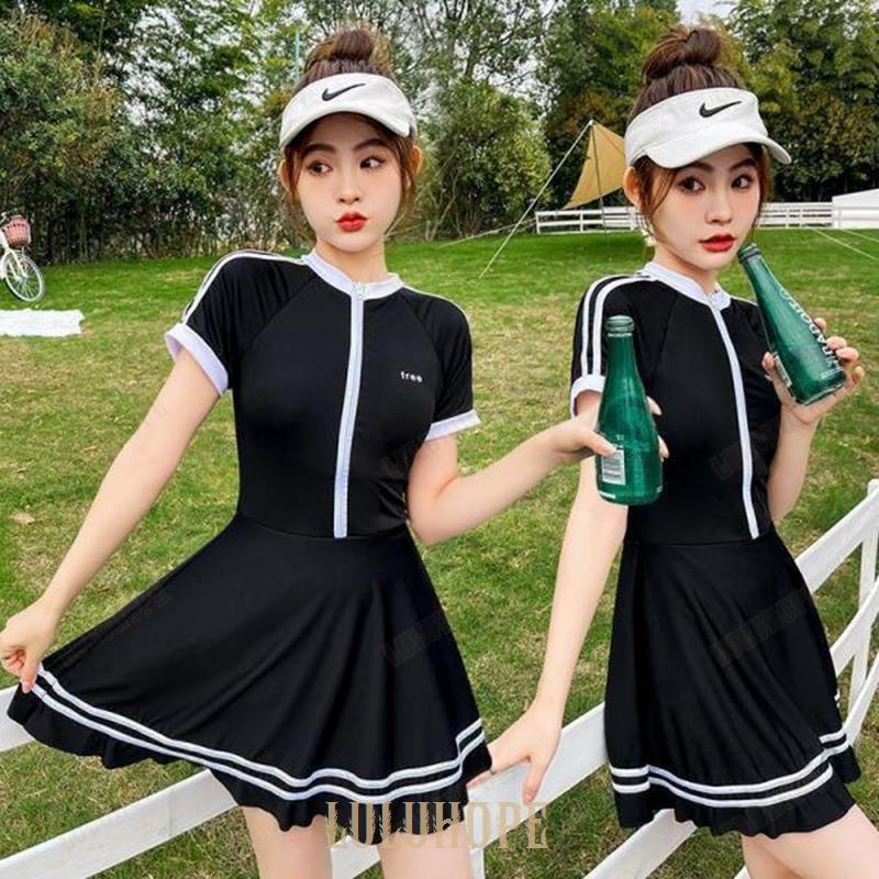 夏コーデ レディース ファッション 服 オシャレ カワイイ 女性用 シンプル 大人カワイイ 韓国スタイル ビキニ 水着 ギャザー 長袖 日焼け防止