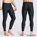 スポーツ水着 ロングパンツ 男性 フィットネス水着 メンズ スイムパンツ ラッシュガード UVカット サーフィン シュノーケリング タイツ