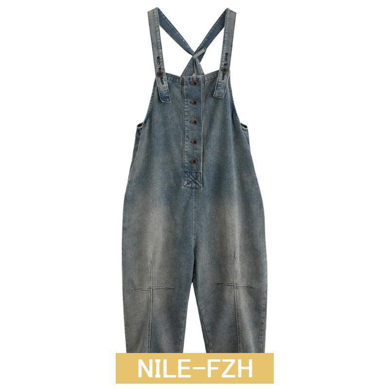 サロペット デニム オーバーオール レディース オールインワン オーバーサイズ サロペットパンツ カジュアル おしゃれ ゆったり コーデ 大きいサイズ