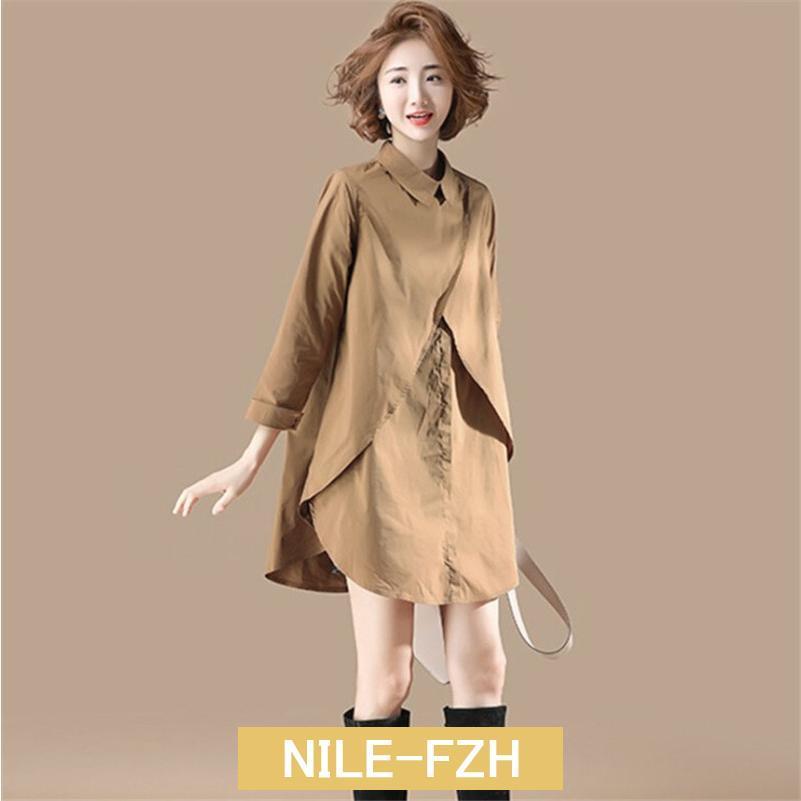 シャツ レディース ロング 長袖 ブラウス ロングシャツ カーディガン 秋物 シャツワンピース 夏 春服 夏服 きれいめ チュニック トップス 羽織