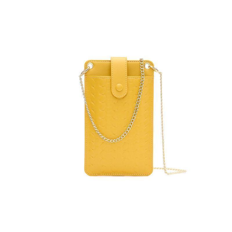 シルエットセレクトのスマホポーチ ショルダー ポシェット バッグ メンズ レディース 財布 ストラップレザー 合皮 PU レザー 革 便利 オシャレ 軽量 送料無料｜アングル3