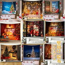 タペストリー クリスマス ツリー 飾り おしゃれ 北欧 インテリア 壁掛け 絵 布 大判 雑貨 パーティー 子ども