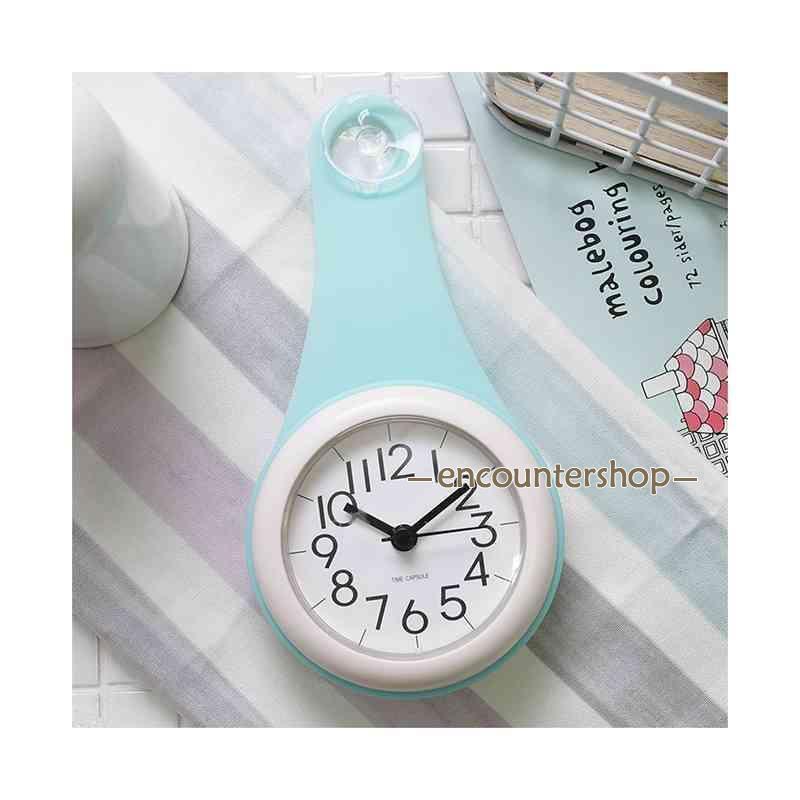 防水時計 壁掛け 掛け時計 バスクロック お風呂 時計 防水 お風呂時計 浴室時計 アナログ時計 防滴 キッチン 静音 バスルーム バスルーム時計