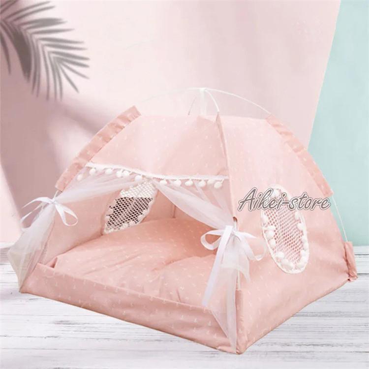 ペットテント ペットベッド キャットハウス 小型犬 猫 犬 猫箱 ペットグッズ ドッグハウス キャットハ..