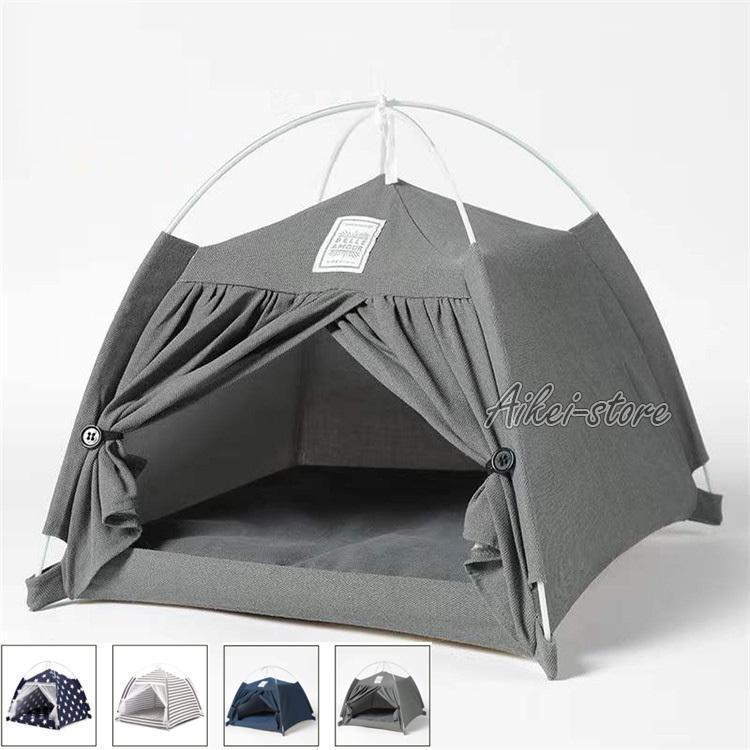 ペットテント ペットベッド キャットハウス 小型犬 猫 犬 猫箱 ペットグッズ ドッグハウス キャットハ..