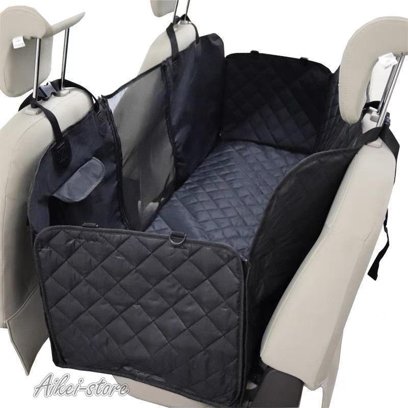 犬 ドライブシート 車 シート 可視メッシュ窓 トランク用 折り畳み 防水 滑り止め 犬用 ペット カーシ..