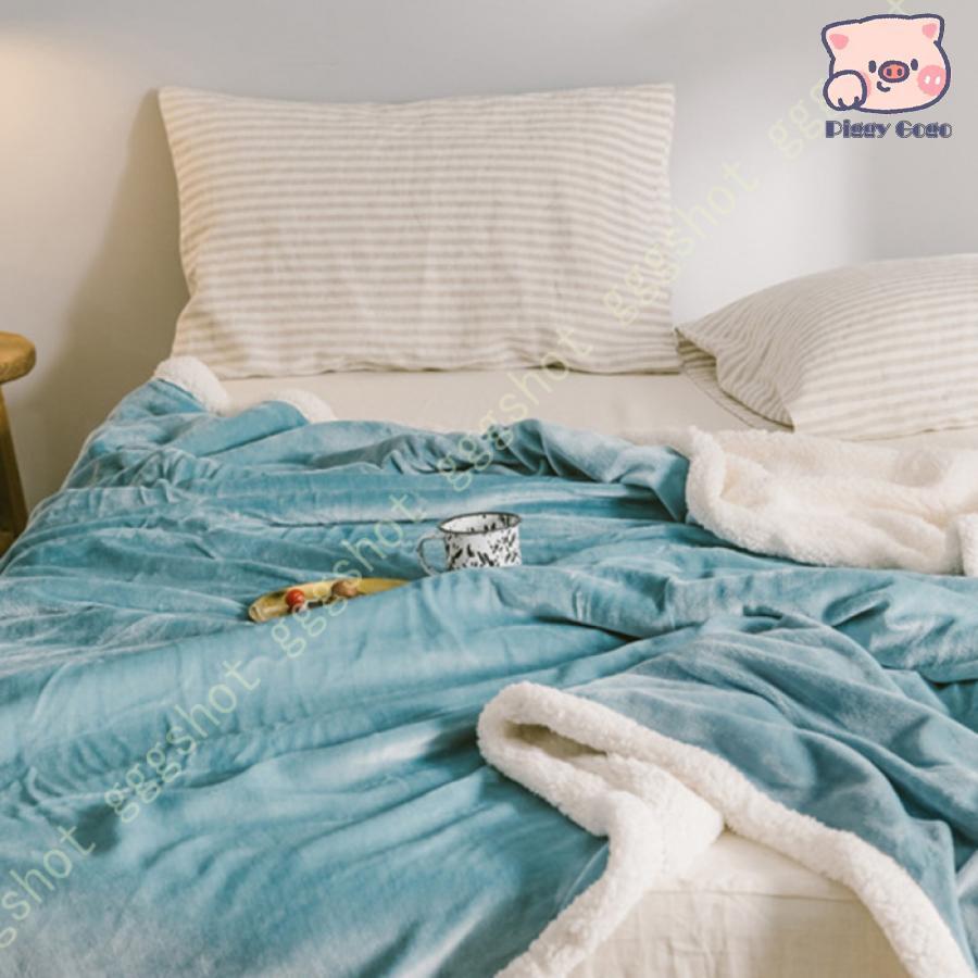 ブランケット シングル あったか ハーフケット ひざ掛け シープ調 ボア おしゃれ 毛布 無地 快適 ふか..