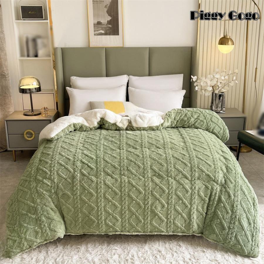 水洗い 保温毛布 シングル ふわもこ 冬用毛布 ボア布団 洗える毛布 厚かけ ボリューム感 ブランケット 掛けふとん なめらか 肌掛け布団 もふもふ 冬の寝具