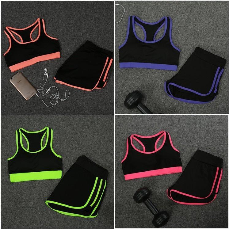 ヨガウェア2点セット 上下セット ブ