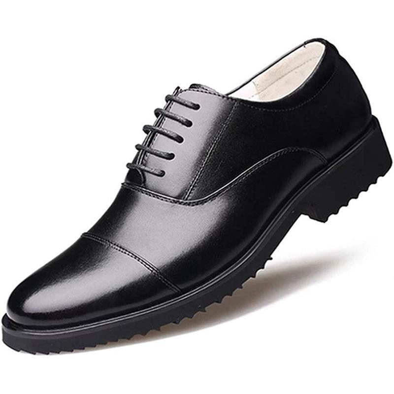 ビジネスシューズ 本革 革靴 メンズ 大きいサイズ ストレートチップ シューズ 内羽根 皮靴 フォーマル ..