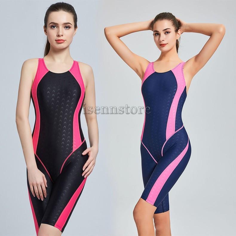 トレーニング水着 レディース オールインワン 競泳練習用 スポーツ 水着 フィットネス ハーフパンツ ス..