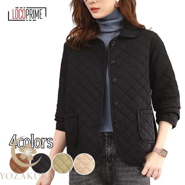 ダウンジャケット ダウンコート インナーダウン レディース ライトアウター 中綿ジャケット キルティングジャケット 大きいサイズ 着痩せ 30代 40代