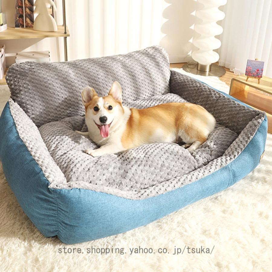 ペット用 犬 猫 ベット シンプル スタイリッシュなデザイン ベッド オールシーズン使用可能 丸洗い可能..