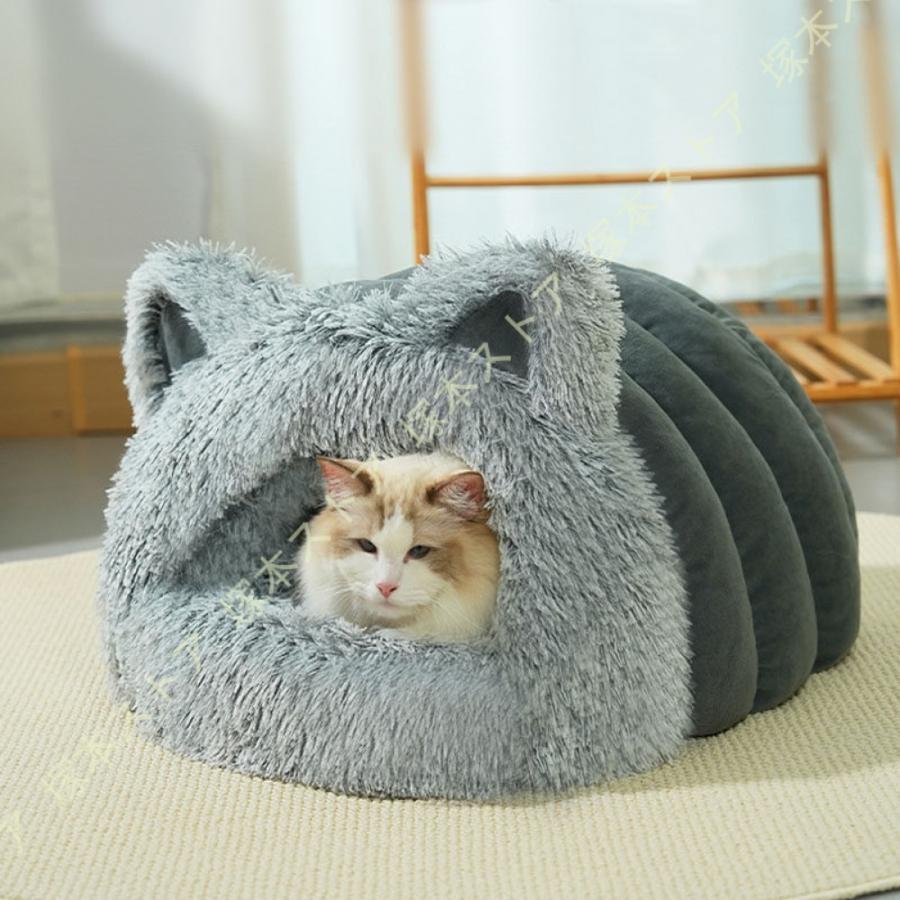 ペットベッド かわいい 猫ベッド 犬ベッド 室内 犬用ベッド 猫用ベッド 洗える ふわふわ 滑り止め ペットクッション 丸洗いOK お手入れ便利 保温防寒 冬用