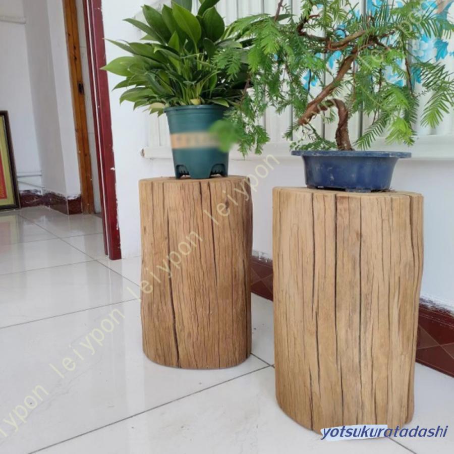 グリーンベース 花台 天然木 ナチュラル プランターベース サイドテーブル おしゃれ 観葉植物 インテリ..