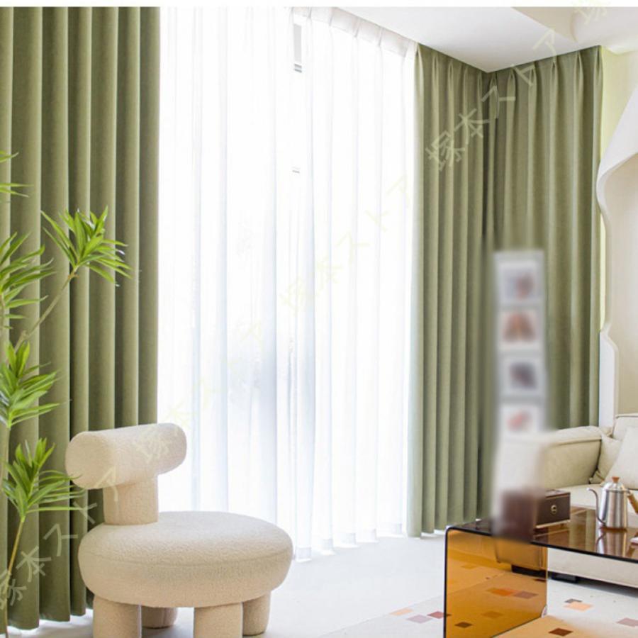 ドレープカーテン 遮光カーテン 1枚入 おしゃれ デザイン 北欧 間仕切り ベッドルーム インテリア 子供..