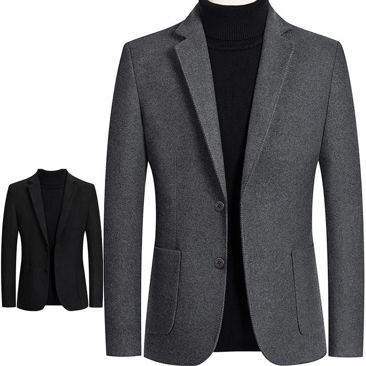 スーツジャケット テーラードジャケット ブレザー メンズ ビジネスジャケット 2ツボタン ジャケット カジュアル 通勤 父の日
