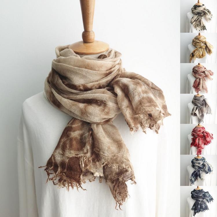 ストール きれいめ 大判 ウール混 肩掛け ひざ掛け マフラー ショール 薄手 羽織 春夏秋 レディース メンズ 200x100cm[素材]30％ウール、70％アクリル[原産国] 中国※画像の商品はサンプルです。実際の商品とは仕様・加工・サ...