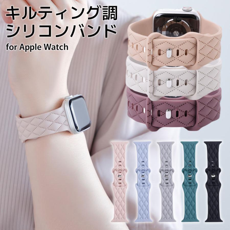 樂天商城 - 【10シリーズ対応】アップルウォッチ バンド シリコンバンド apple watch se 44mm 40mm 45mm 41mm 38mm 42mm 46mm 49mm カバー おしゃれ ベルト ゴム シリコン
