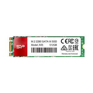 ꥳѥ SSD M.2 2280 3D NAND 512GB SATA III 6Gbps 3ǯݾ A55꡼ SP512GBSS3A55M28